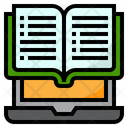 Online Book E Book Online Reading Icon
