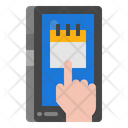 Mobile Phone Booking Icon