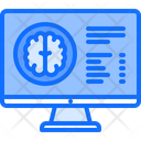 Online Brain Report Icon