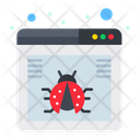 Online Bug Icon
