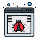 Online Bug Icon