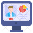 Online Business Analyst Icon