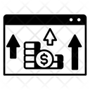Online Business Profit Icon