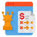 Online Business Strategy Icon