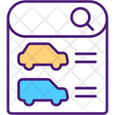 Online Car Search Site Icon