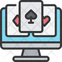 Online Card Game Icon
