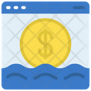 Online Cash Flow Icon