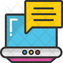 Online Chat Chit Icon