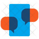 Online Chat Chat Smartphone Icon