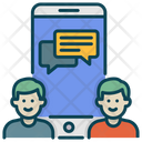 Online Chat Room Icon