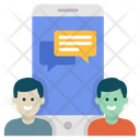 Online Chat Room Icon