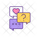 Online Chatting Dating Date Icon
