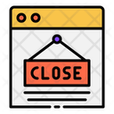 Online Close Store Icon