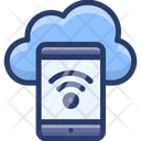 Online Cloud Device Icon