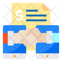Collaborate Hands Networking Icon