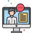 Online Consulting Online Support Online Help Icon