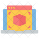 Online Cube Online Design Graphics Design Icon