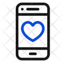 Mobile Heart Icon Love Icon