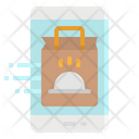 Delivery Food Online Icon
