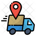 Deliver Delivery Location Icon