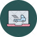 Delivery Logistics Tracking Icon