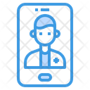 Smartphone Medical Assistance Advise Icon