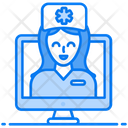 Telemedicine Online Doctor Online Physician Icon