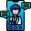 Online Doctor Visit Doctor Visit Medical Icon