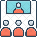 Video Conference Call Icon