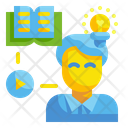 Online Education Learning Book Icon