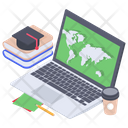 Online Education Vector Icon