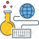 Online Experiment Online Tests Chemistry Icon