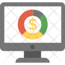 Online Financial Analytics Icon