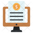 Online Financial Document Icon