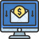 Online Financial Mail Icon