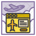Online Flight Booking Online Booking Flight Booking Icon