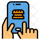 Food Order Mobile Payment Icon