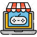 Online Game Store Marketplace Icon