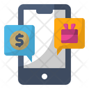 Gift Mobile Money Icon