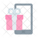 Online Gift Box Icon