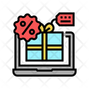 Online Gift Discount Icon