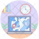 Online Gps Navigation Software Web Navigation Icon