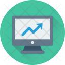 Online Graph  Icon