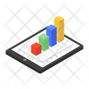 Online Graph  Icon