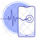 Online Heartbeat Icon