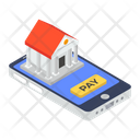 Online Housing Agency Online Homes Housing Application Icon
