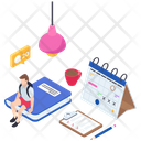 Online Learning Icon