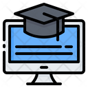 Online School Learning Icon