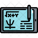 Tablet Online Learning Icon