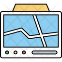 Online Map Icon